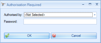 Authorisation Required