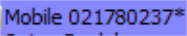 7. Primary Phone Number