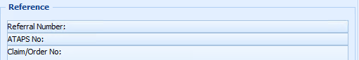 6. Reference numbers