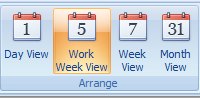 2. Arrange toolbar