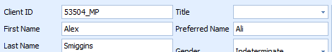 2. Client Name