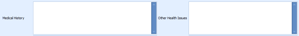 3. Text fields