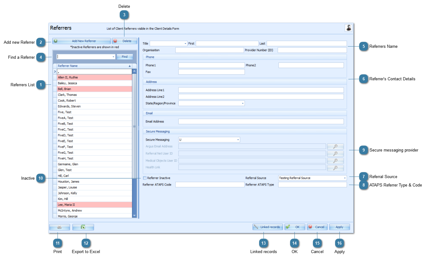 Adding a new Referrer