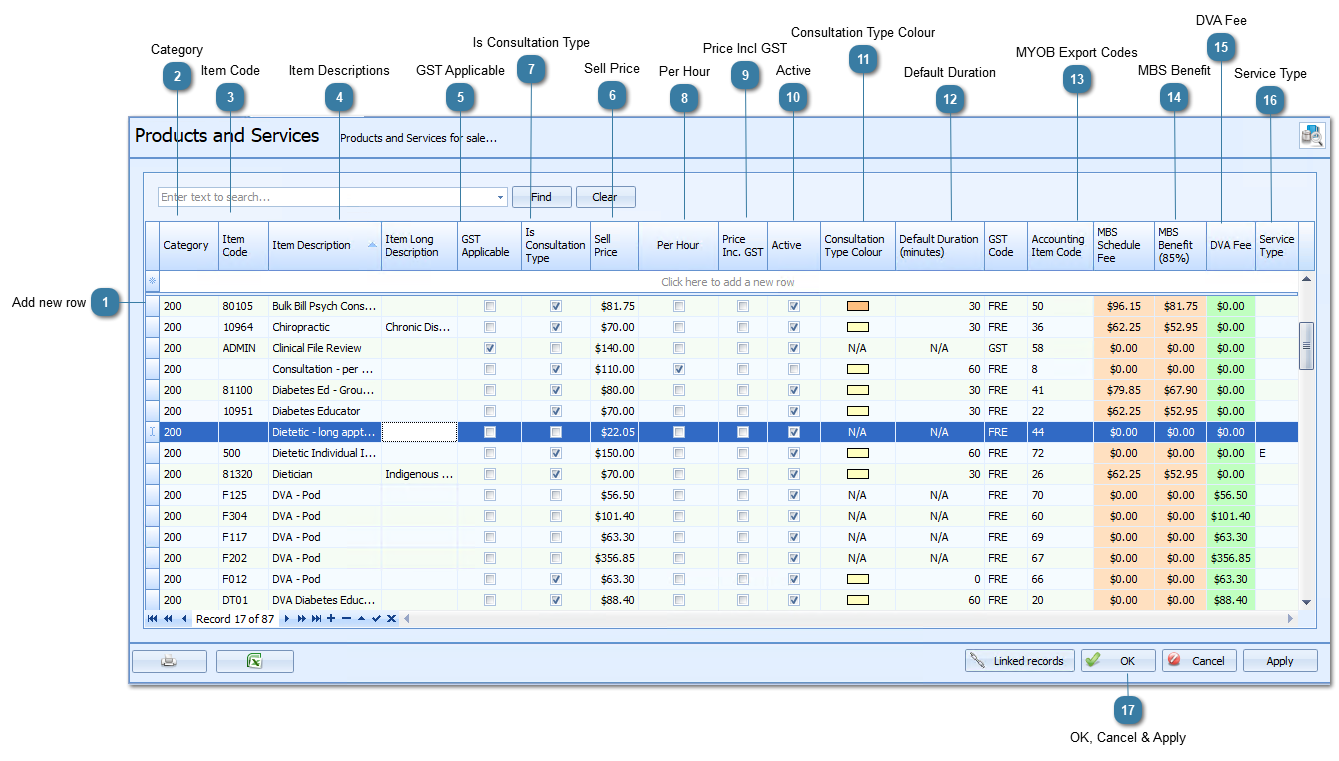 Adding a Product or Service