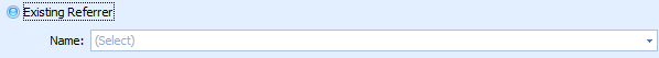 4. Choose an Existing Referrer