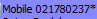 7. Primary Phone Number