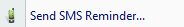9. Send SMS Reminder... 