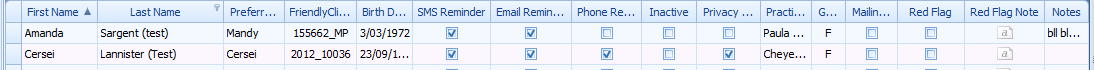 3. Client List