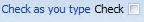 7. Spell check as you type