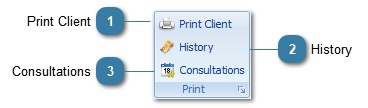 Print toolbar