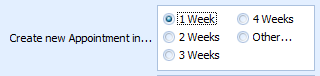 1. Create new Appointment in...