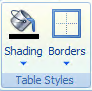 1. Add Shading or Borders