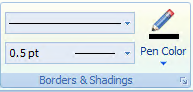 2. Configure Borders