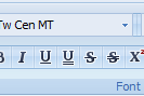 2. Formatting Toolbar