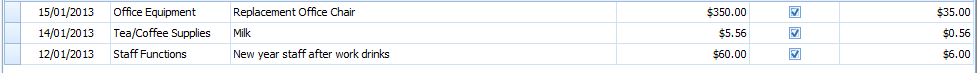 3. Search Results for date range