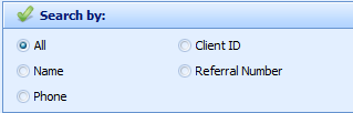 1. Search Options