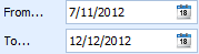 1. Date Range