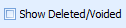 3. Deleted / Voided Invoices