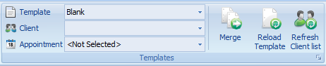 3. Templates Toolbar