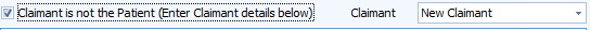 1. Enable Claimant Details
