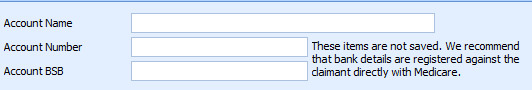 4. Bank Account Details