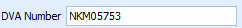 1. DVA Number