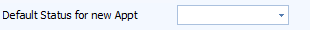 21. New Appointment Default Status