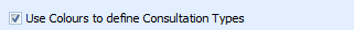 9. Use Colours for Consultation Types