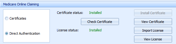 1. Medicare Online Claiming
