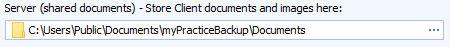 2. Network Save Location