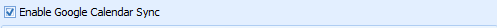 1. Enable Google Calendar Sync