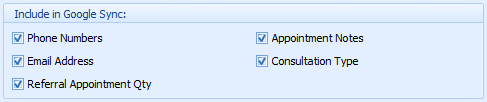 8. Items to include