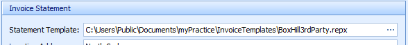 6. Statement Template