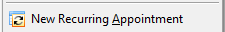2. Create New Recurring Appointment