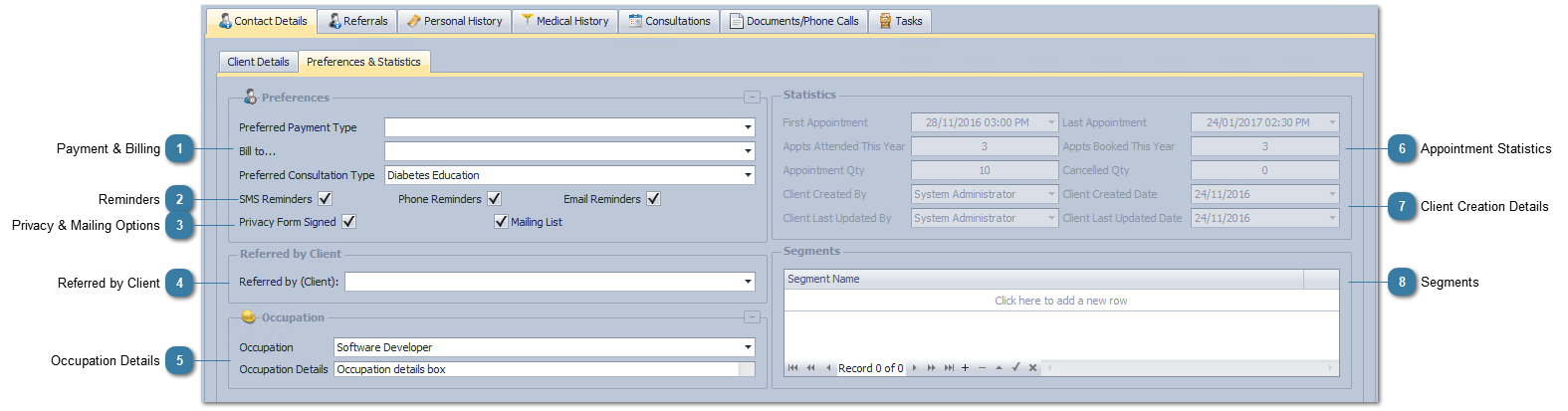 Preferences and Statistics