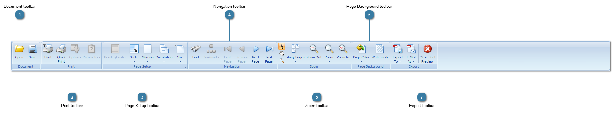 Print Preview property page