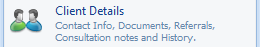 2. Client Details button