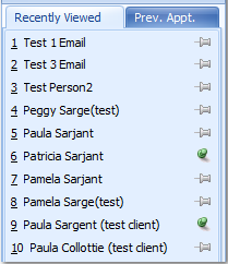 1. Recently Viewed tab
