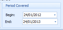 2. Select Date Range