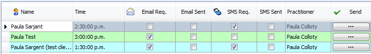 4. Reminders to be sent