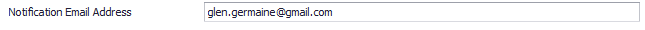 9. Notification Email Address
