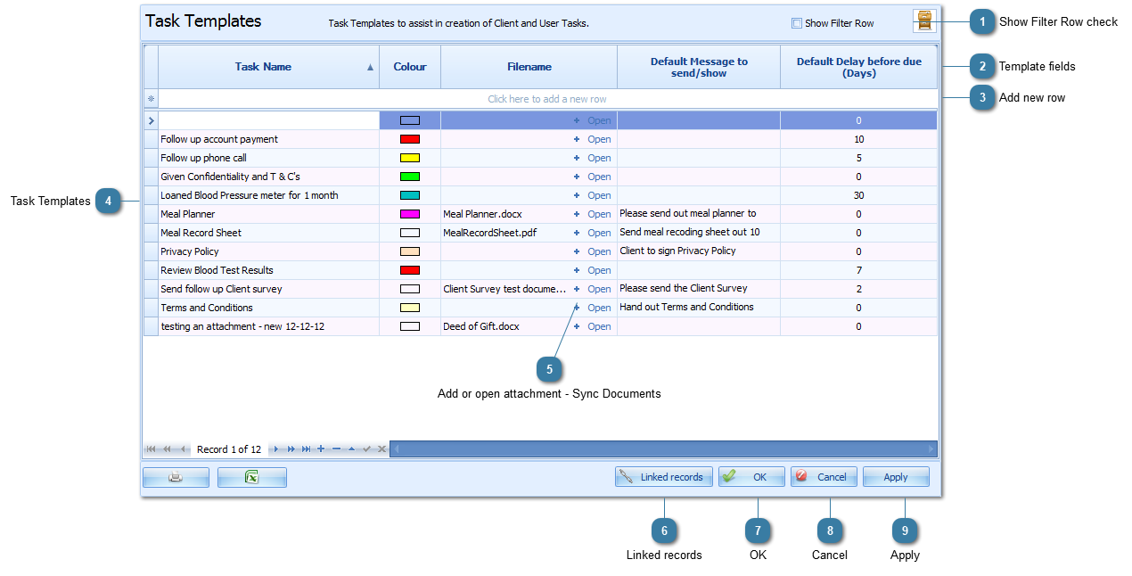 Create a Task Template