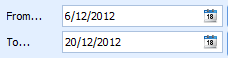 1. Date Range
