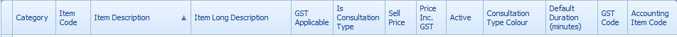 5. Available Fields