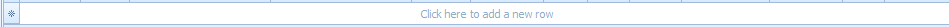 6. Add a new row
