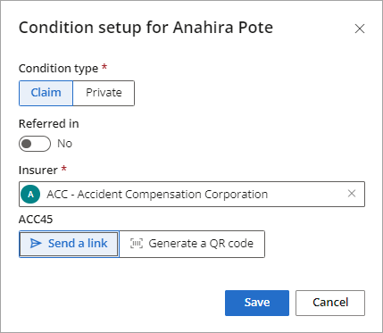New ACC Condition