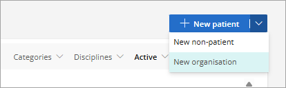 New Organisation