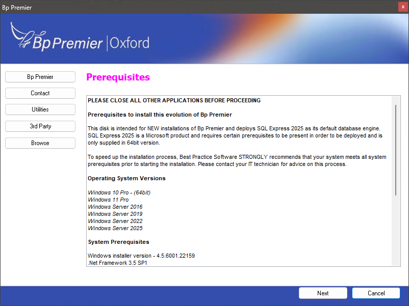 Orchid ISO Install prerequisites