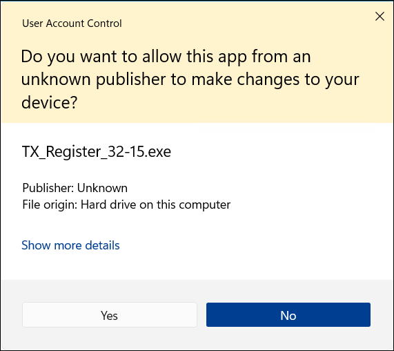 User Account Control