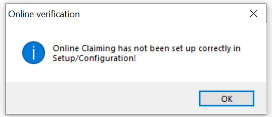 Bulk verification error